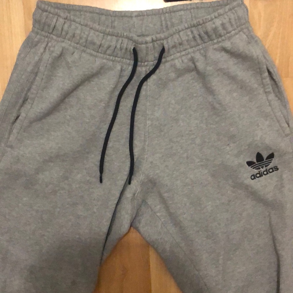 Grey Adidas Sweatpants